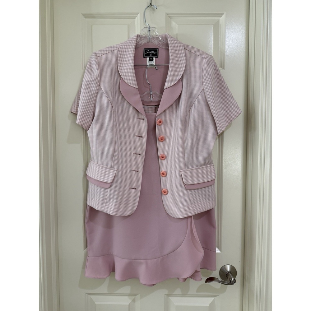 sweet suit women 2- piece skirt suits size 14